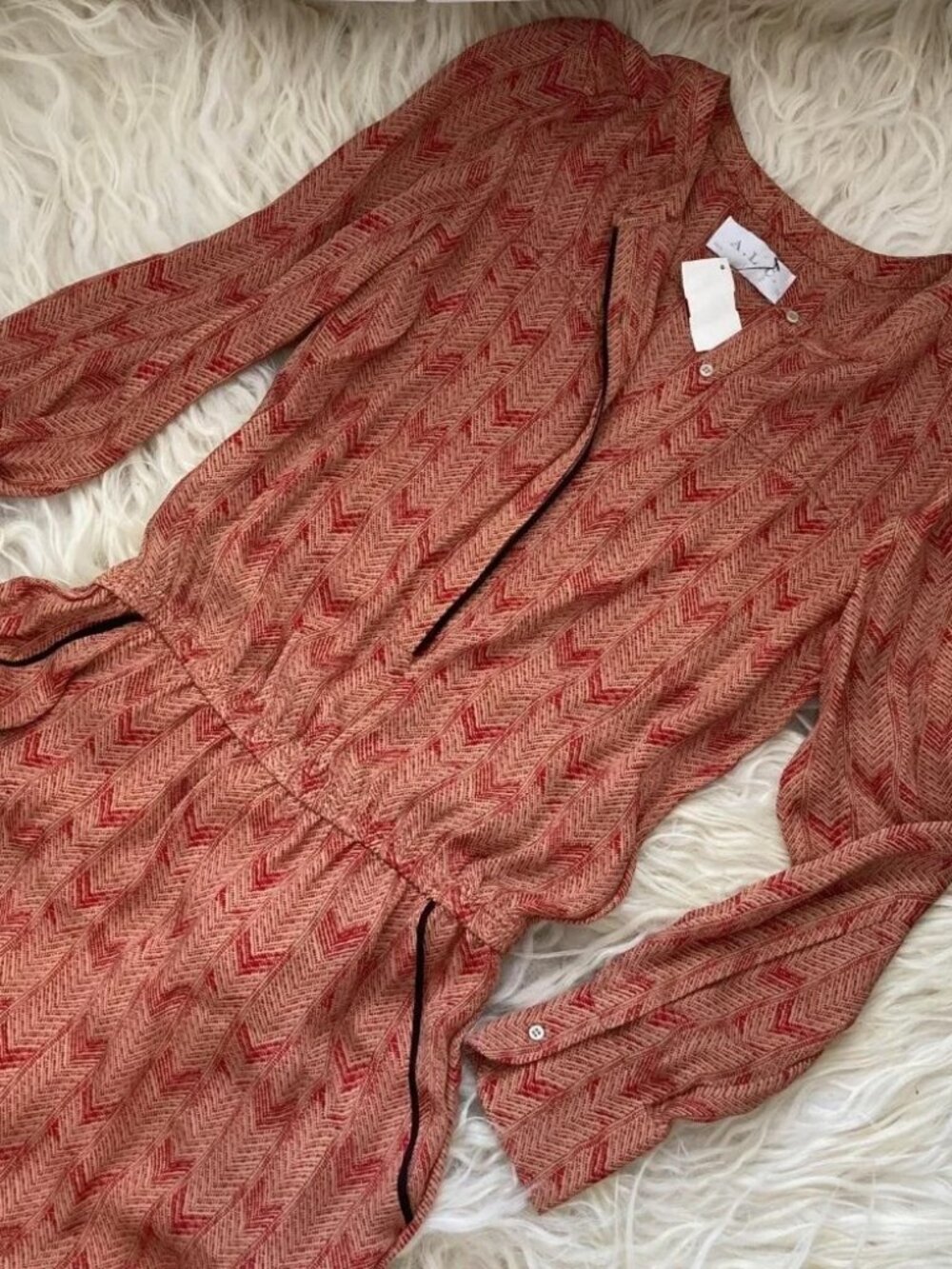A.L.C. Silk Knee-Length Dress 2163 - Picture 6 of 6